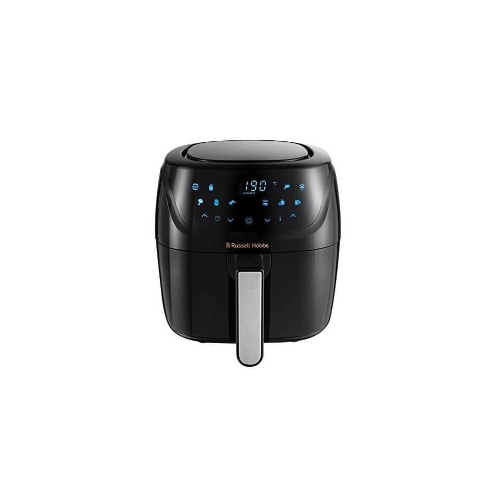 Russell Hobbs 27160 Satisfry Medium Digital Air Fryer, Energy Saving Airfryer With 10 Cooking Functions Including Bake, 4 Litre Capacity, Black
