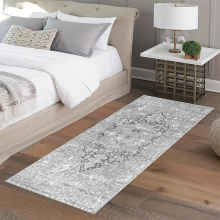 1pc Soft Persian Runner Rug Vintage Shaggy Soft Laundry Rug Runner Non Slip Entryway Mat Washable Farmhouse Kitchen Area Carpet For Bathroom And Bedro