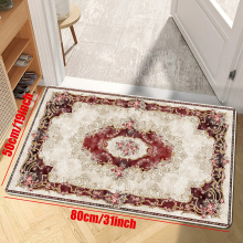 1pcs Persian Style Living Room Rug Floor Mat Geometric Printed Rug Sofa Coffee Table Rug Home Soft Area Rug Teen Bedroom Decoration Floor Mat