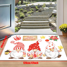 1p Merry Christmas Party Rug Living Room Bedroom Area Rug Childrens Room Decoration Rug Family Hallway Rug Childrens Bedside Floor Mat Persian Distr