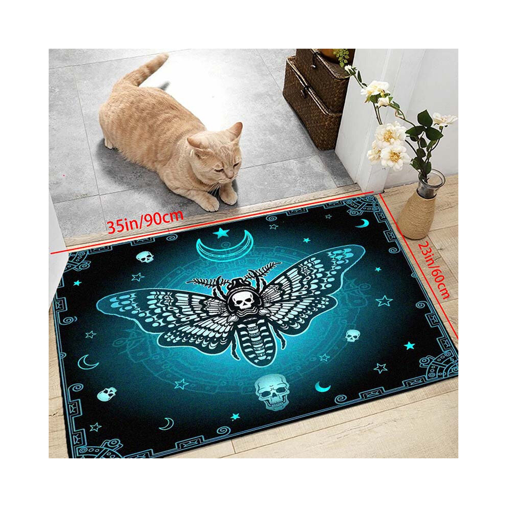 1pc Large 3D Halloween Living Room Rug Machine Washable Non Slip Soft Shaggy Floor Mat for Living Room Bedroom Nursery Game Room 47x62in-image-OPC-PCNZV7H-NEW