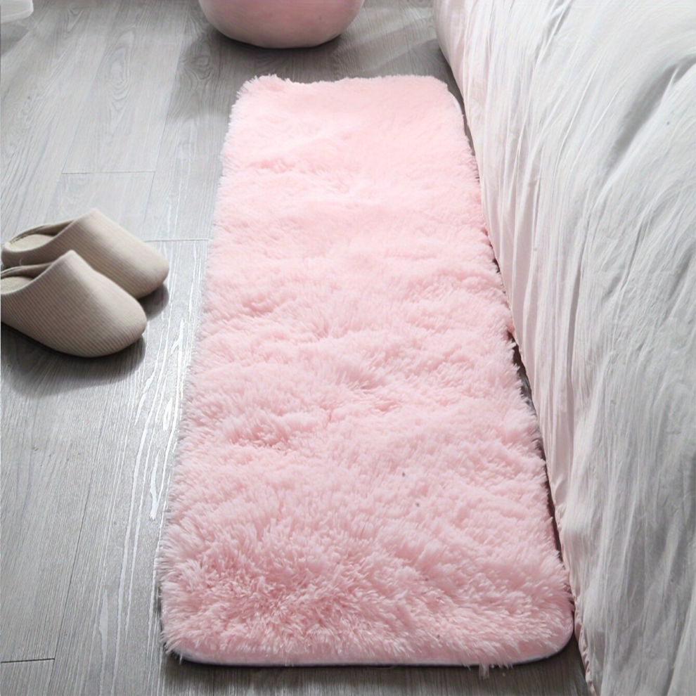 1pc Soft Plush Shaggy Area Rugs Fluffy Floor Carpet For Bedroom Living Room Bedside Rugs Home Decor Area Rugs Non Slip Washable Carpet Living Room Bed-image-OPC-PCNZVHP-NEW