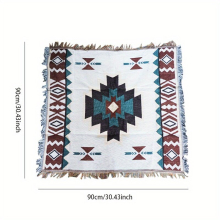 1pc Camping Blanket Sucre Blanket Tablecloth Picnic Mat Ethnic Lunch Blanket Blanket Camping Tablecloth For Outdoor Camping Beach