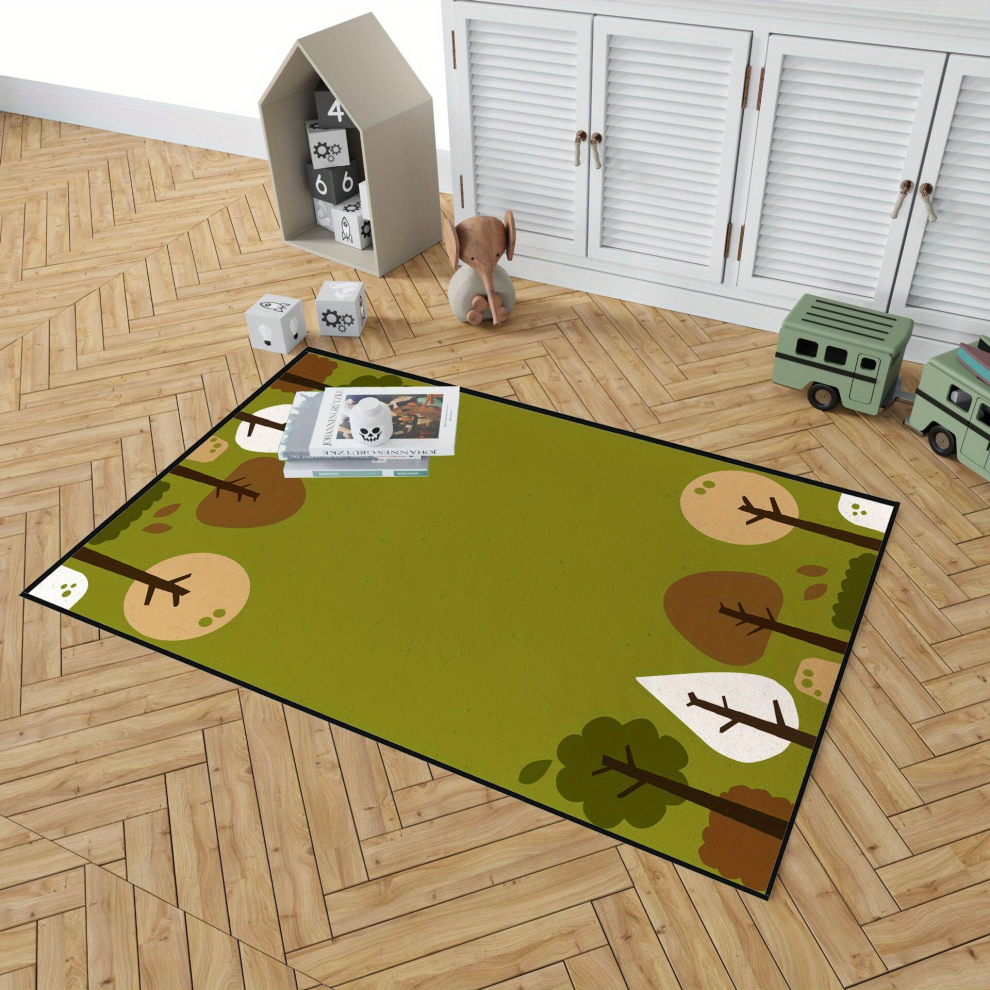 1pc Classroom Carpets Anti slip TPR Base Childrens Area Rug For Kids Room Classroom Rugs Children Crawling Mat Play Carpet For Teaching And Playing 6