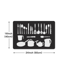1pc Non Slip and Proof Kitchen Sponge Floor Mat Perfect for Cleaning and Protecting Your Floors