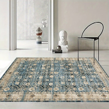 1pc Boho Kitchen Rug Girl Bedroom Dining Room Uncovered Games Room Office Interior Print Persian Floor Carpet Living Room Decoration 100 39 37 63in 14
