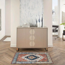 1pc Boho Runner Rugs For Hallway Extra Long Washable Non Slip Hallway Runner Rug Stair Kitchen Runner Persian Throw Carpet Runner For Entrance Bathroo