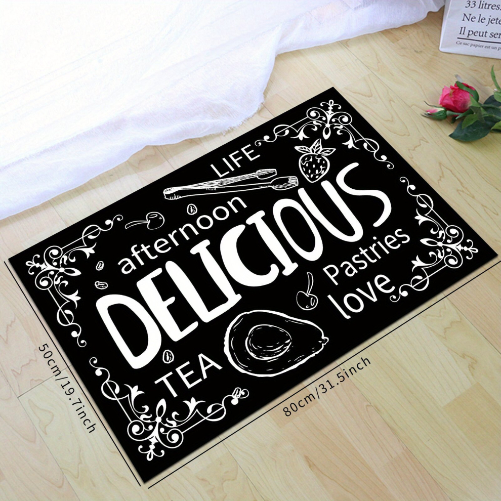 1pc Anti Fatigue Kitchen Mat Non Slip Thick Cushioned Kitchen Rug Sets With Runner Comfort Standing Mats Waterproof Kitchen Carpet-image-OPC-PCNZWT6-NEW