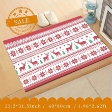 1pc Fluffy Faux Wool Washable Runner Carpets Christmas Running Carpets Runners Suitable For Corridors Living Rooms Waterproof Anti Fouling Non Slip Gr