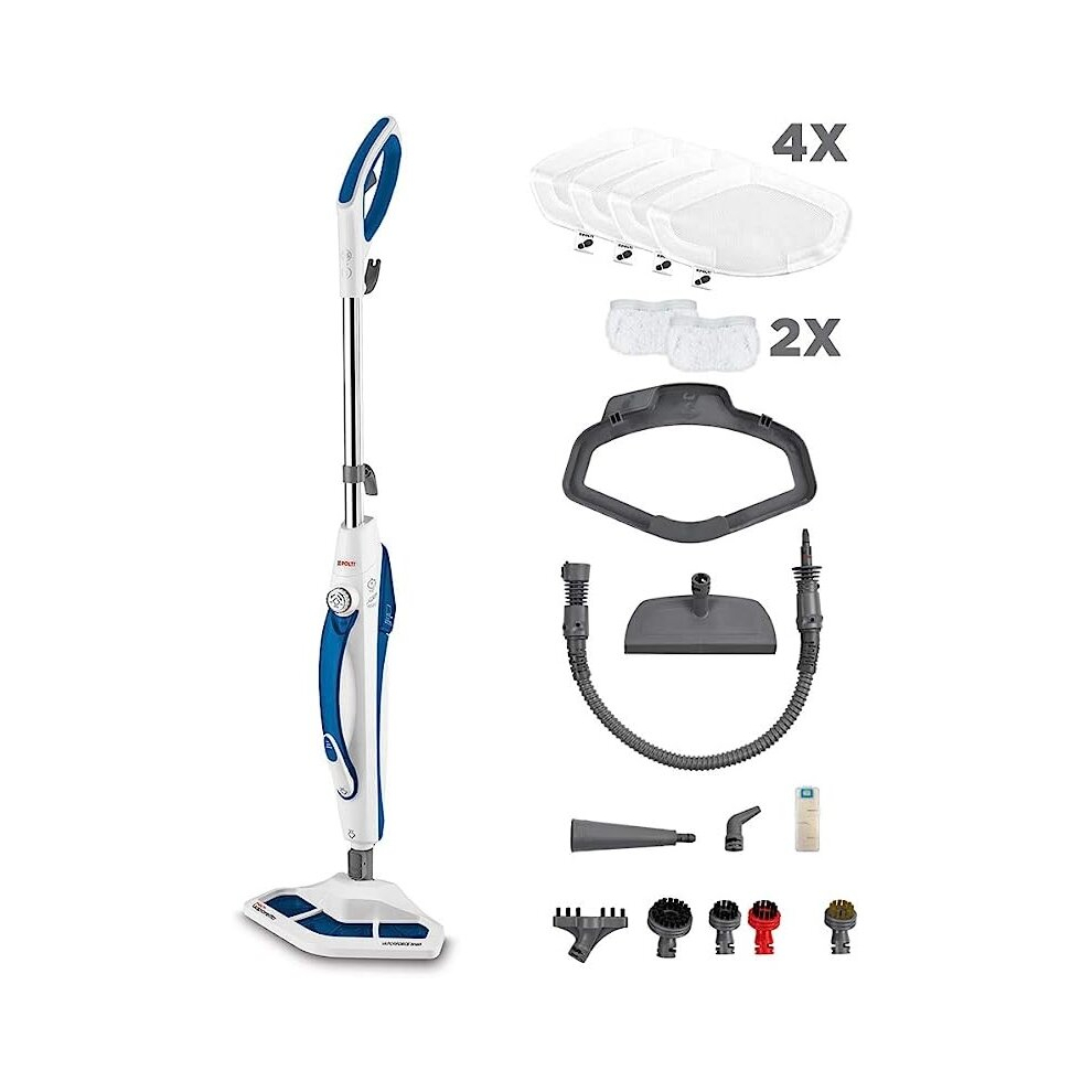 Polti Vaporetto SV460_Double Upright Steam Cleaner- Blue