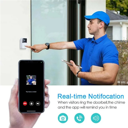 Smart WiFi Security Doorbell Cameras Intelligent Visual Doorbell 1