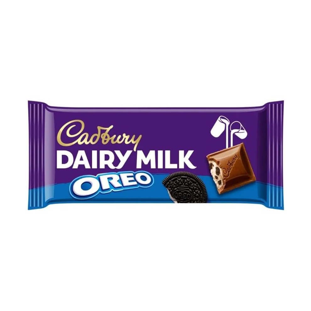 Cadbury 3 X Dairy Milk With Oreo Chocolate Bar 120G