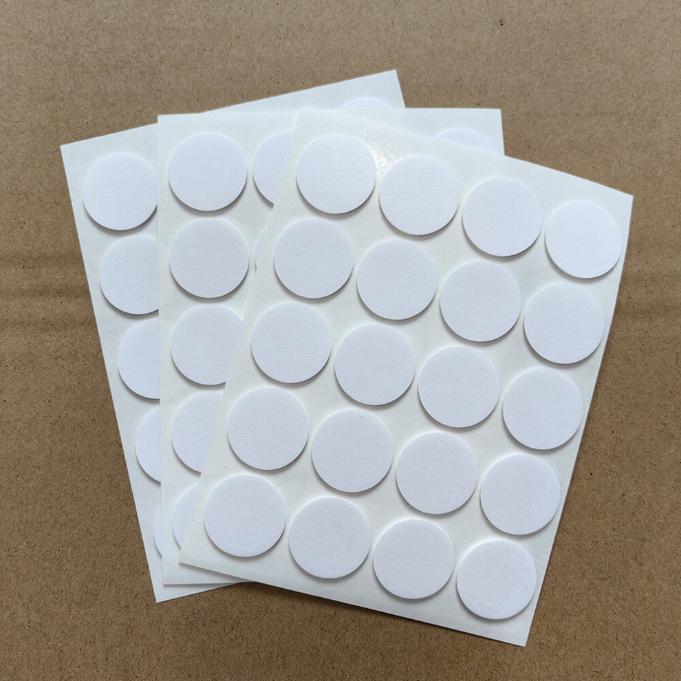 60Pcs 3Sheets Double Sided Adhesive Dots Transparent Double Sided Tape Stickers Round Acrylic No Traces Strong Adhesive Sticker Waterproof Dot Sticker 885675845435
