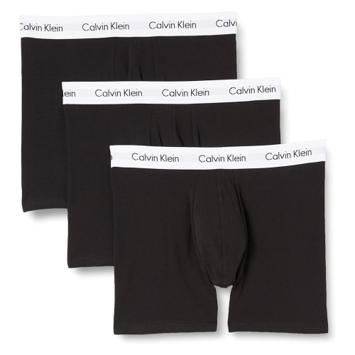 Calvin Klein (Black/White, M) Calvin Klein 3 Pack Boxer Briefs Style 0000U2662G