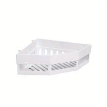 1pc Punch Corner Rack Bathroom Wall Hanging Triangle Shelf Movable Non marking Storage Shelves Bathroom Accessories Organizer Bracket Organizer Suppli