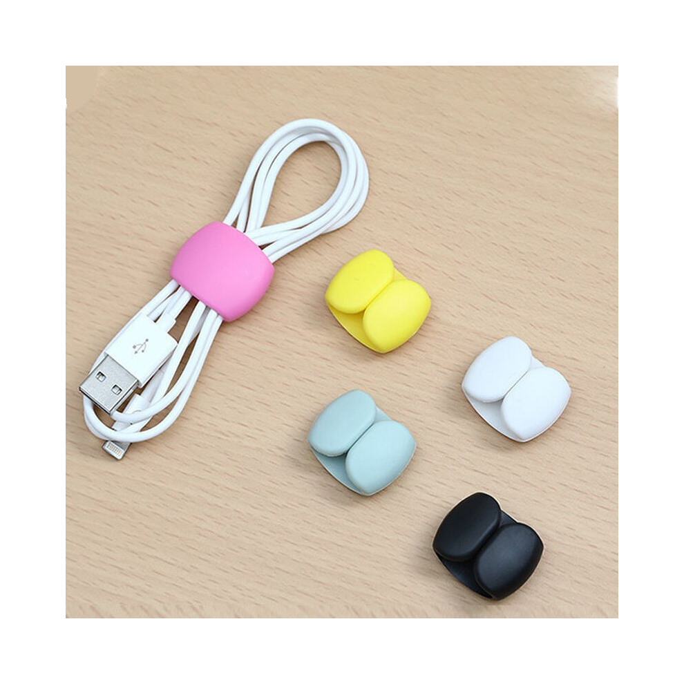 5Pcs Cord Holder Cable Organizer Wire Manager Data Cable Storage And Finishing Buckle Headphone Charging Cable Finishing And Winding Storage Buckle Mu 885675861541