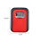 (Red) Aluminium Alloy Key Safe Combination Lock Code Boxes 2