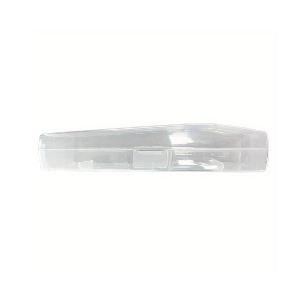 Clear 1Pc Razor Travel Storage Box Manual Shaver Holder Mens Razor Containers Transparent Plastic Box Shaver Case For Home And Travel