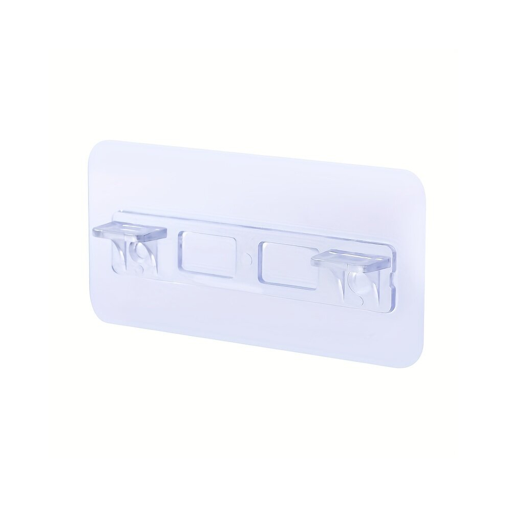 4Pcs Punch Shelf Support Peg Clear Self Adhesive Shelves Clips For Cabinet Book Shelves Strong Partition Bracket Holders Pin For Closet Clapboard 885675863781