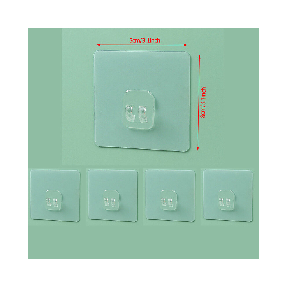 5pcs Strong Adhesive Hooks for Shower Caddy Easy Installation No Drilling Required Perfect for Bathroom Shower Corner Shelf Soap Dish and Accessories-image-OPC-PCP2TYZ-NEW