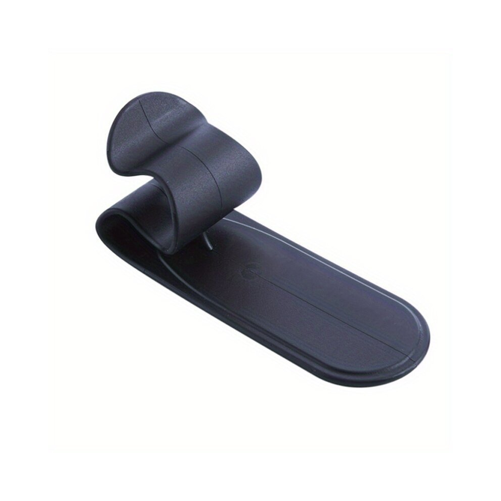 1Pc Mini Universal Car Trunk Mounting Bracket Umbrella Holder Umbrella Fixing Rack Umbrella Hook Car Interior Multifunctional Fastener Accessory Black 885675872509