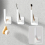1pc Wall Mounted Hat Holder Hat Hanging Storage Hook Space Saving Hat Organizer Punching Hat Holder Multifunctional Hook 10