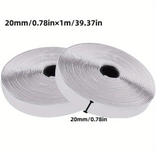 2 Volumes set Strong Self Adhesive Fastener Hook And Loop Tape Nylon Sticker Hook Loop Double Sided Adhesive For DIY