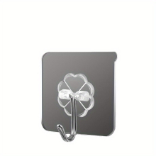 5 10 20pcs Transparent Wall Mounted Sticky Hook Wall Hanging Traceless Hook Self Adhesive Wall Hook Multiuse Hanging Storage Hook For Hook Room Kitche
