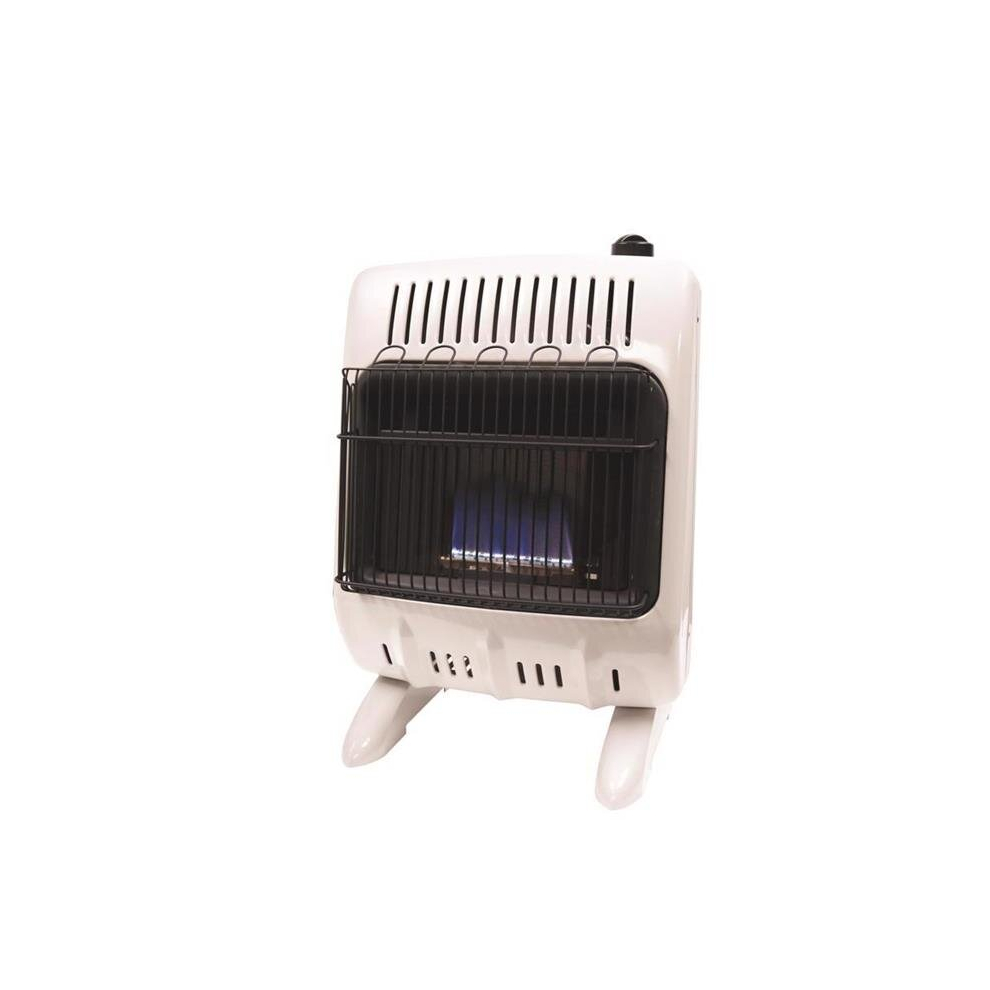 200 sq. ft. Comfort 10000 BTU Natural Gas & Propane Wall Heater, White