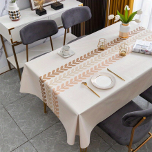1pc Vinyl Rectangle Tablecloth Waterproof And proof Table Cover Rectangle Style Table Cloth For Picnic Or Holiday Party Home Decor Room Decor