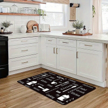 1pc Anti Fatigue Kitchen Rug Cushioned Kitchen Floor Mats Machine Washable Waterproof Non Slip Kitchen Rugs Or Runner Kitchen Halloween Decor