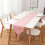 1pc Polyester Table Runner Burlap Solid Table Runner Solid Style Table Cover Room Decor Dining Table Decor 12