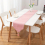 1pc Polyester Table Runner Burlap Solid Table Runner Solid Style Table Cover Room Decor Dining Table Decor 13