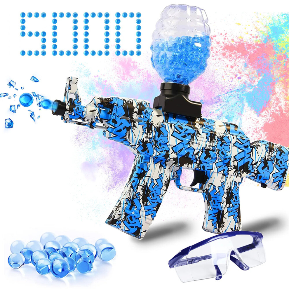 Electric Gel Blaster Gun Toy AK47 Gel Blaster Gun Gel Ball Blaster UK