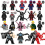 18PCS Spider Man Venom Minifigures Toys 1