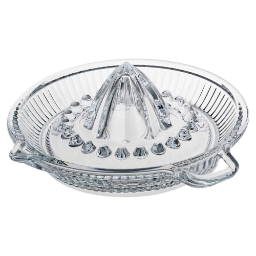 16cm Glass Citrus Lemon Orange Lime Squeezer Strainer Fresh Hand Juicer Tool 2