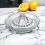 16cm Glass Citrus Lemon Orange Lime Squeezer Strainer Fresh Hand Juicer Tool 5