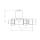 NES Home Nes Home Modern Straight Radiator Valves Anthracite 2