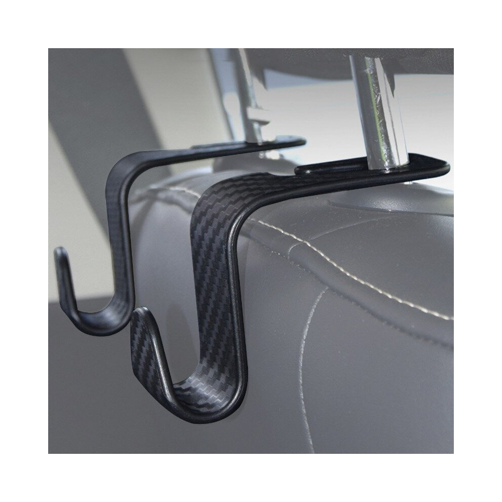 2Pcs Car Seat Headrest Hook Car Built In Hook Auto Seat Hook Hanger Creative Functional Hook 885676073257
