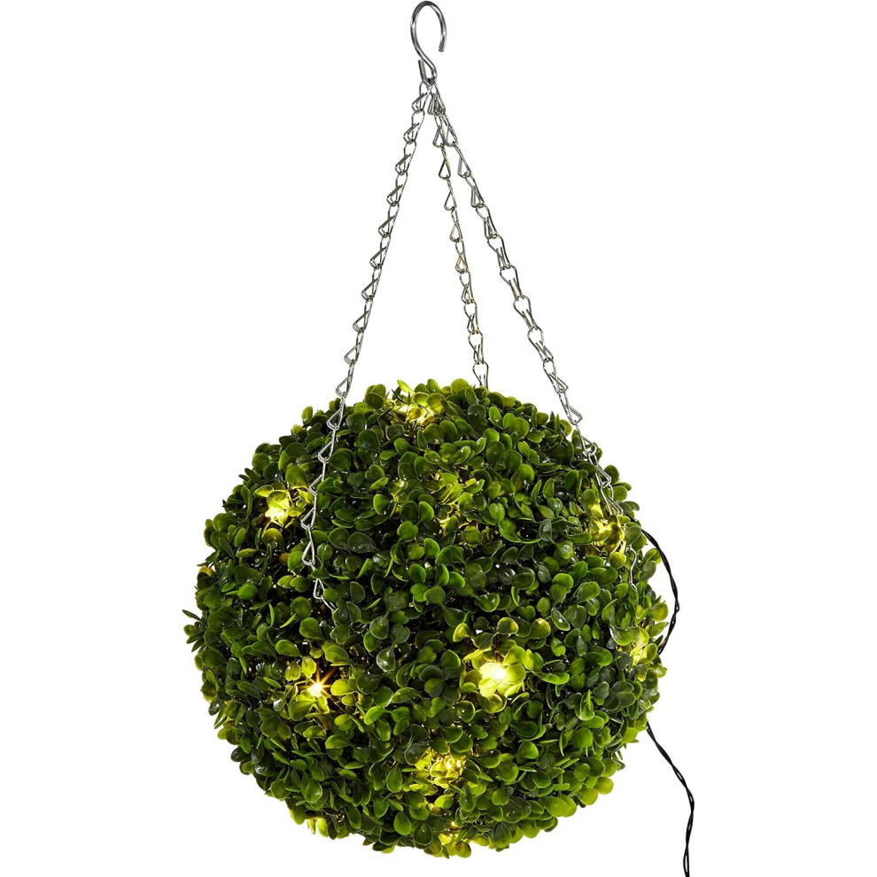 Gardman Pre Lit Battery Operated Topiary Ball 30cm