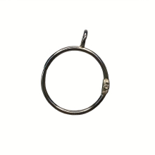 10pcs Stainless Steel Metal Ring Hanging Ring For Bathroom Shower Curtain Rod Window Curtain Rob Bathroom Accessories