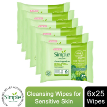(Buy 6) Simple Kind to Skin,Wipes For Sensitive Skins