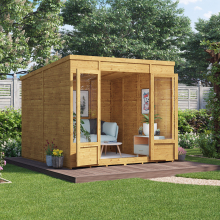 (8x8) Bella Tongue and Groove Pent Summerhouse