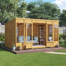 (12x8) Bella Tongue and Groove Pent Summerhouse