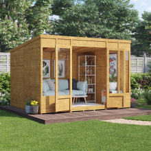 (10x8) Bella Tongue and Groove Pent Summerhouse