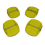 Corner Steady Caravan Feet Pads with Pins (Jack Leg Stabiliser) 1