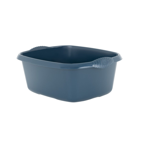 Wham Navy Blue Washing Up Bowl Large Rectangle Plastic Sink Bowl 39cm 1