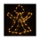 Garden Store Direct Christmas Angel Silhouette LED Hemp Rope Light 1