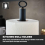 Tower Tower Kitchen Empire Midnight Blue Kitchen Roll Towel Pole and 6 Cup Mug Tree 5