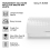 Tower Tower Solitaire White Kettle 2 Slice Toaster Bread Bin & Canisters Set 9